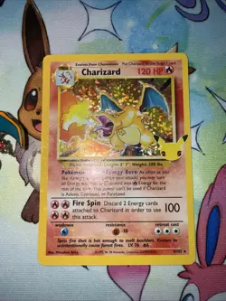 1 X POKEMON 2021 Celebrations - Charizard 4/102 - Foil Rare - NM!! - Image 2