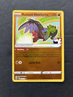 Radiant Hawlucha Prize Pack Series One 081/189 - Image 1