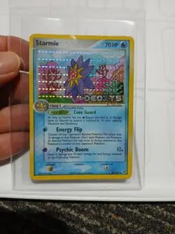Starmie 48/107 Reverse Holo EX Deoxys Pokemon 2005 - Image 4