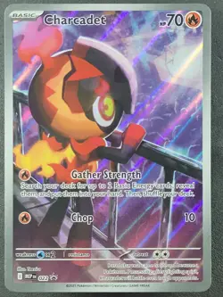 Charcadet 022 Illustration Rare Black Star Promo Pokemon TCG - Image 1