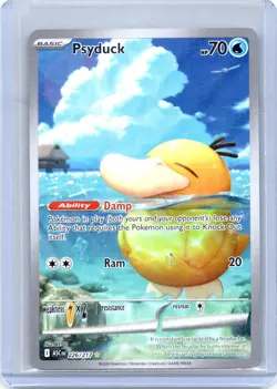 Psyduck 226/217 Illustration Rare Ascended Heroes Pokemon Holo Near Mint - Image 1