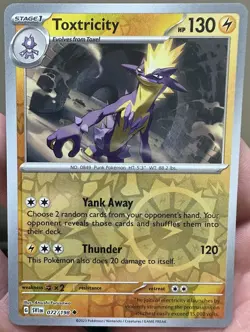 Pokemon TCG Toxtricity 72/198 Reverse Holo Scarlet & Violet - Image 1