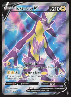 Toxtricity V (Full Art) Ultra Rare182/192SWSH02: Rebel ClashMP - Image 1
