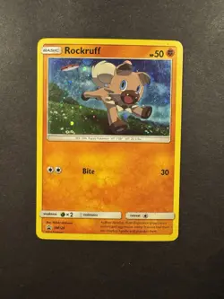 Pokemon Rockruff - Holo Promo SM Promos SM120 MP - Image 1