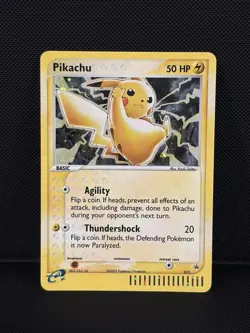 2003 Pokemon Pikachu Black Star Promo #012 - Pokemon TCG 012 - MP - Image 1