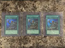 Yugioh Reinforcement Of The Army LOD-028 1st Ed NM PLAY SET 3x - Image 2