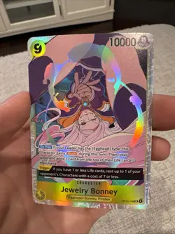 Jewelry Bonney OP13-108 SR Carrying On His Will One Piece Card English Near Mint - Image 1