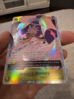 Jewelry Bonney OP13-108 SR Carrying On His Will One Piece Card English Near Mint - Image 2