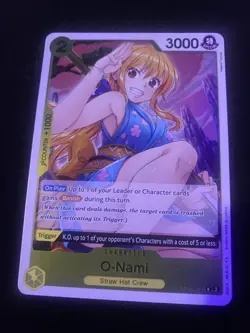 O-Nami OP06-101 Rare One Piece Wings of the Captain NM - Image 1