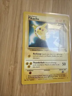 Pokemon Pikachu TCG Movie Promo Card 04/53 WOTC Promo - Image 3