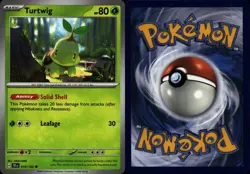 TURTWIG 010/162 Pokemon Card Temporal Forces Near Mint - Image 3