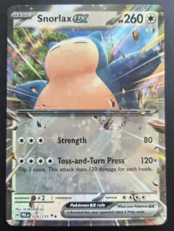 Pokemon Card - Snorlax EX - Prismatic Evolutions - 076/131 - Near Mint - Image 1