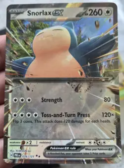 Pokemon Card - Snorlax EX - Prismatic Evolutions - 076/131 - Near Mint - Image 3