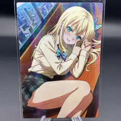 Sena Kashiwazaki Holographic Anime Collectible Trading Card - Image 2
