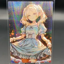Frieren Holographic Anime Collectible Trading Card - Image 2