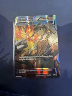 Pokemon Card, blacksmith Full Art/ Alt Art Black Star Promo 88a/106 - Image 1