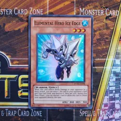 1x Elemental Hero Ice Edge - Super Rare - STOR-EN098 - Unlimited - LP - Image 1