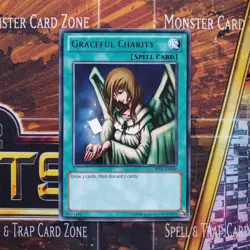 1x Graceful Charity - Black Rare - BP01-EN036 - Unlimited - LP - Image 1