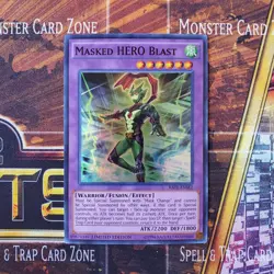 1x Masked Hero Blast - Super Rare - RATE-ENSE2 - Limited Edition - LP - Image 1