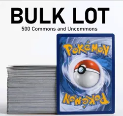 500 Pokemon Cards Bulk Lot Commons/Uncommons No Energies!!! - Image 1