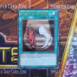 1x Legacy of a Hero - Ultra Rare - DUSA-EN019 - 1st Ed - LP - Image 1
