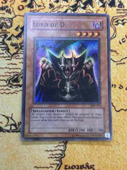 Yugioh Lord of D. SDK-041 Super Rare Unlimited LP Heavy Holo Bleed - Image 4