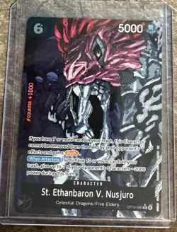 One Piece St. Ethanbaron V. Nusjuro Alternate Art OP13-080 Carrying On His Will - Image 1