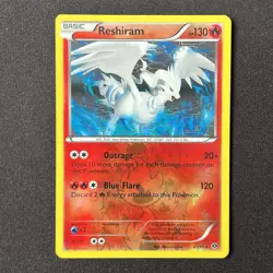 Reshiram Reverse Holo 21/99 Next Destinies Pokemon Card - Image 2