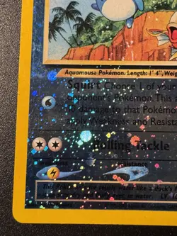 Marill 11/18 Southern Islands Promo Pokemon Card Reverse Holo Foil Rare MP - Image 5