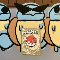 Pokederp Halloween X-ray Fakachu Holo Mimikyu 26/36 Custom Derpy Card - Image 2