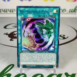 Relinquished Fusion LDS1-EN049 1st edition Blue Ultra Rare Yugioh Card Near Mint - Image 1