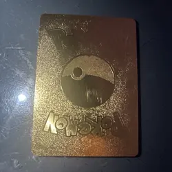 Snorlax 150hp Gold Foil Fan Art Collector Card TCG - Image 2