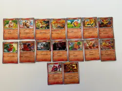 Pokemon Destined Rivals Complete Common, Uncommon & Holo Rare 165 Card Set - Image 2