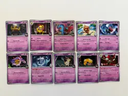 Pokemon Destined Rivals Complete Common, Uncommon & Holo Rare 165 Card Set - Image 5