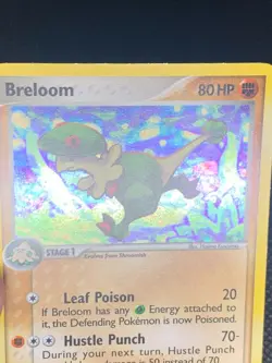 Breloom 3/107 Holo Swirl - ex Deoxys Pokemon Card - VLP - Image 3