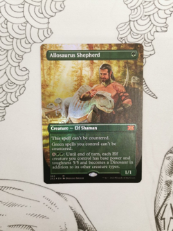 MTG - Allosaurus Shepherd (V.1) - Double Masters 2022: Extras - Inglese / Foil - Image 1
