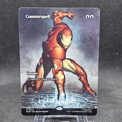 Counterspell Borderless Marvel Super Heroes Magic MSH MTG 0052 - Image 1