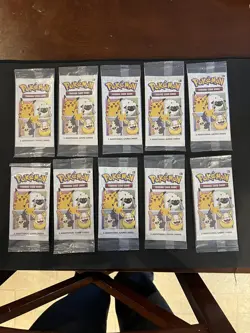 (127x) SEALED 25th Anniversary General Mills Pokemon Cereal 3 Card Booster Packs - Image 2