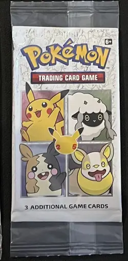 (127x) SEALED 25th Anniversary General Mills Pokemon Cereal 3 Card Booster Packs - Image 3