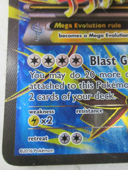 Pokemon TCG Mega Gyarados Shiny EX XY Breakpoint 115/122 Card Holo Full Art - Image 5