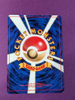 1996 Pokemon Card Alakazam No.065 Base Set Japanese Holo Old Back Rare - Image 2