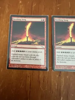 Seething Song Mirrodin MTG X1 - Image 2