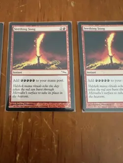Seething Song Mirrodin MTG X1 - Image 3