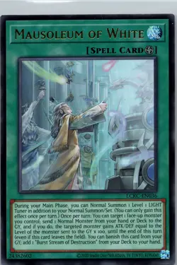 Mausoleum of White Unlimited Ultra Rare Legendary Collection Kaiba LCKC-EN036 NM - Image 1
