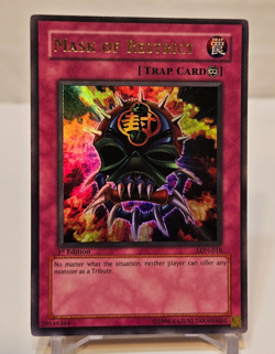 Mask of Restrict LON-018 Ultra Rare 1st Edition Yugioh 1954 - Image 1