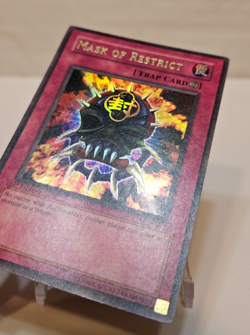 Mask of Restrict LON-018 Ultra Rare 1st Edition Yugioh 1954 - Image 2