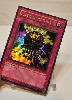 Mask of Restrict LON-018 Ultra Rare 1st Edition Yugioh 1954 - Image 4
