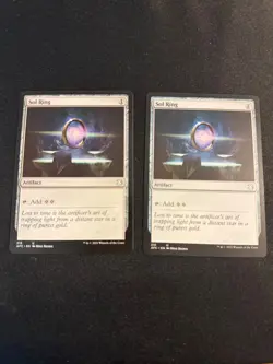 x2 Sol Ring [Adventures in the Forgotten Realm] 2x Magic MTG Cards LP - Image 1