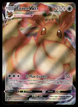 Pokemon Cards Eevee VMAX SWSH087 Sword & Shield Promo NM *4 - Image 1