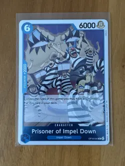 One Piece Trading Card Prisoner of Impel Down OP16-042 R Foil - Image 1